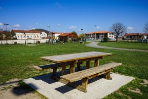 Aire de pique-nique au bord du Ruillat