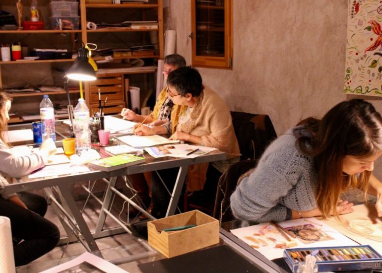 © Ateliers d'arts plastiques adultes et ados - Florence Delaporte