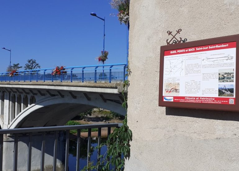 © Parcours des Mariniers à Saint-Just Saint-Rambert - Mémoire et Patrimoine