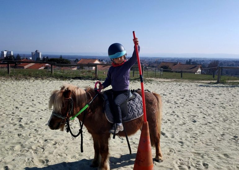 © Balade en main avec poney Shetland - Instant Présent