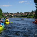 © Entraînement à la pratique du kayak - relais sport santé - Base de Loisirs Loire Forez