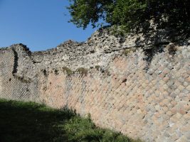 Aqueduc romain du Gier - Le mur du Guichardet