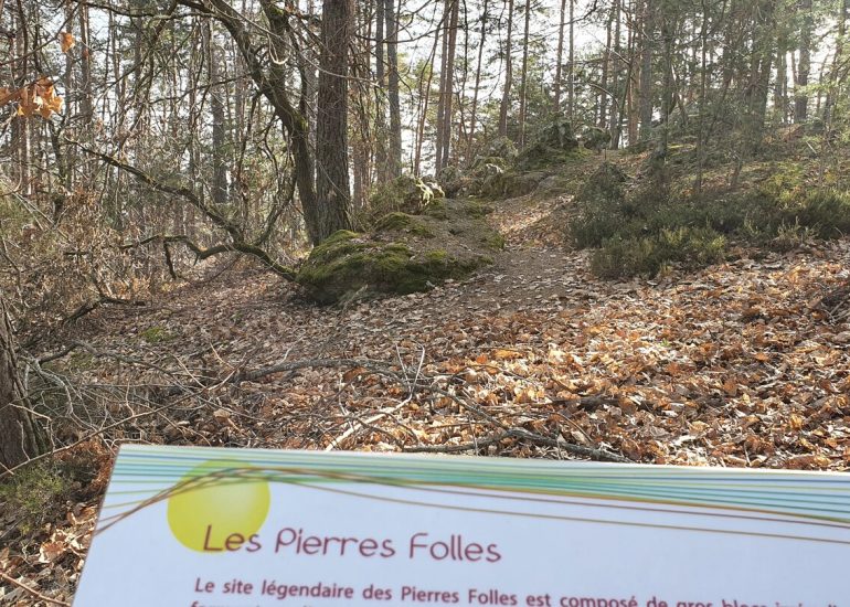 © Site des Pierres folles - OT Forez-Est