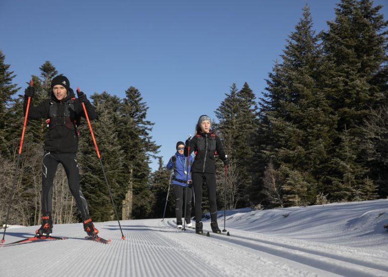 © Ski de fond au Col de la Loge - Hubert Genouilhac