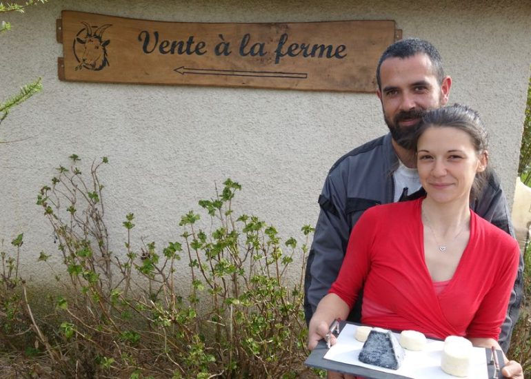 © Visite de la chèvrerie - Laëtitia Gourbière
