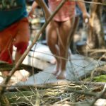 © "Lou Pié-déchô" - Barefoot walking path - Parcours pieds nus