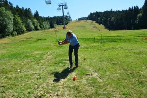 Parcours de golf rural