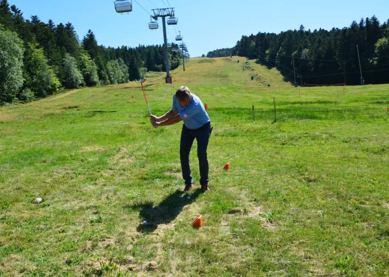 Parcours de golf rural