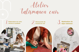 Atelier - Créez votre porte-bonheur en cuir