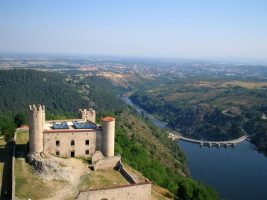 Point de vue depuis le château d'Essalois