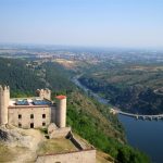 © Point de vue depuis le château d'Essalois - Syndicat Mixte de l'Aménagement des Gorges de la Loire