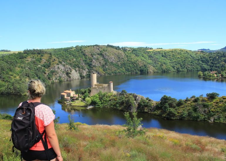 © Point de vue sur l'ile de Grangent - OTLF