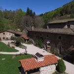 © vue du site en drône  - Moulin des Massons 