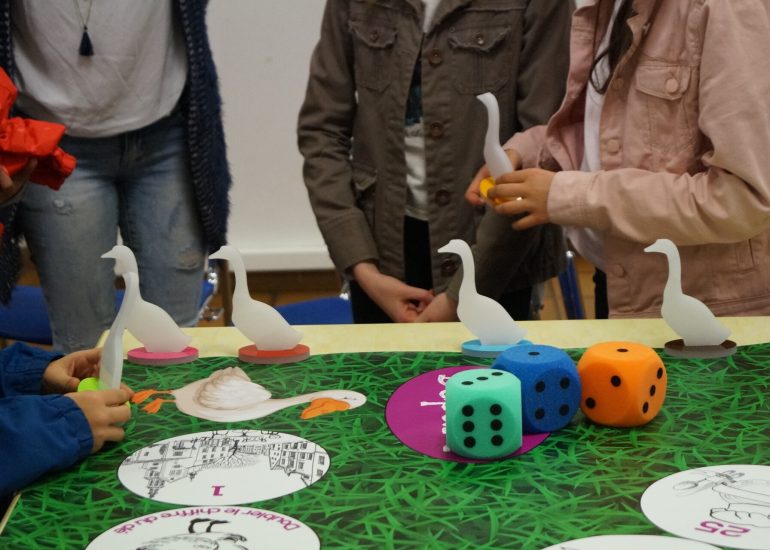 © Cap sur Montrond - Jeu de l'oie vivant - OT Forez-Est