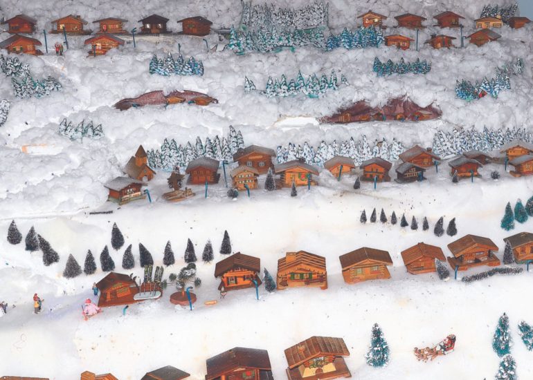 © Exposition - Mini chalets - F. Perrot