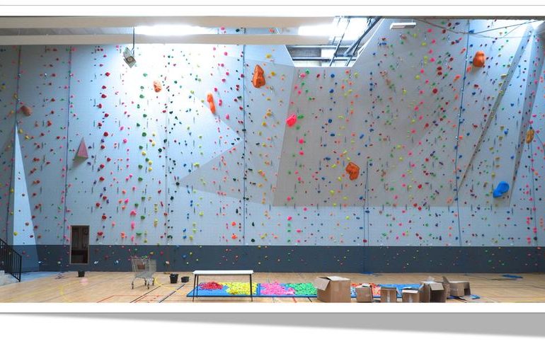 Mur d'escalade
