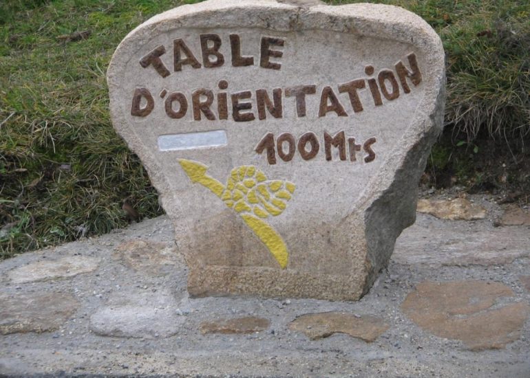 Table d'orientation