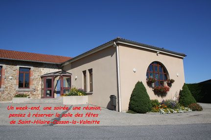 © Salle des fêtes de St-Hilaire-Cusson-la-Valmitte - Mairie de St-Hilaire-Cusson la Valmitte