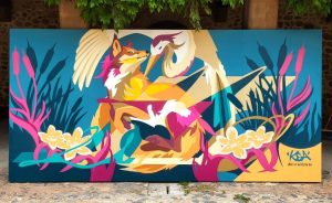 Fresque de Kat&Action
