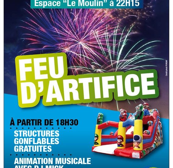 © Feu d'artifice - Mairie St Marcellin en Forez
