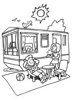 Servicebereich und Stellplatz für Wohnmobilste