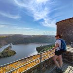 © Point de vue depuis le château d'Essalois - OT Loire Forez