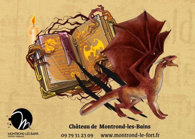 © Spectacle - L'antre du dragonologue_Montrond-les-Bains - Château de Montrond-les-Bains