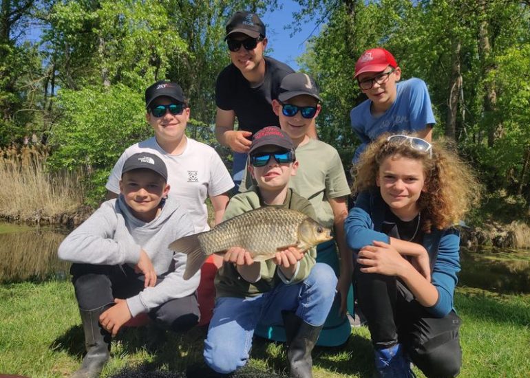 © Ecole de pêche fédérale - Fédération de Pêche de la Loire
