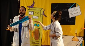 Spectacle enfants - Panique chez les mynus - Cie Colegram