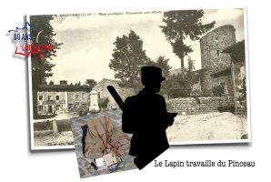"Message personnel  : Le Lapin travaille du pinceau..." - Jeu de Piste