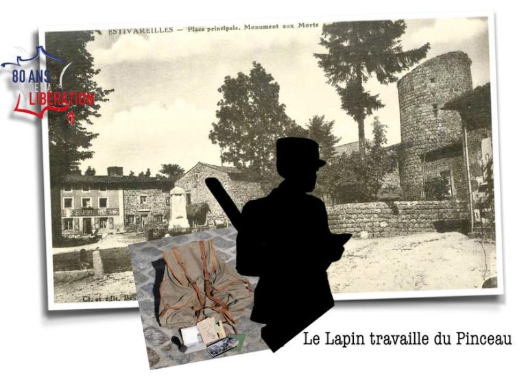 © "Le Lapin travaille du Pinceau..." - ©Musée d'histoire- Estivareilles
