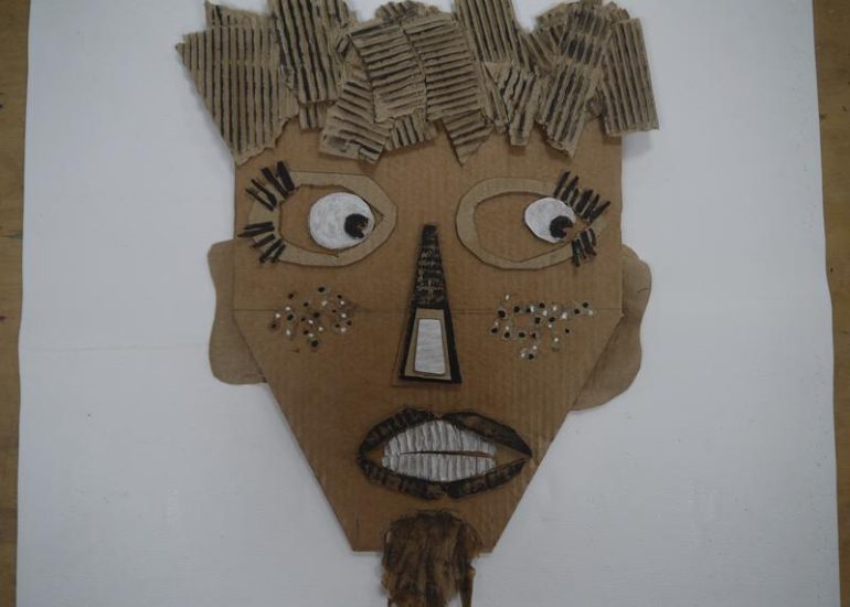 © Portrait en carton - DR/Marie Murgier