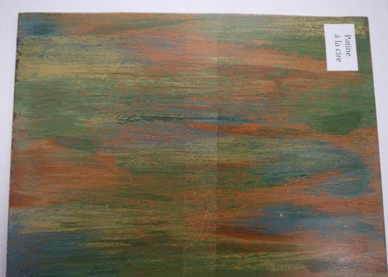 © Exemple de patine - DR/Marie Murgier