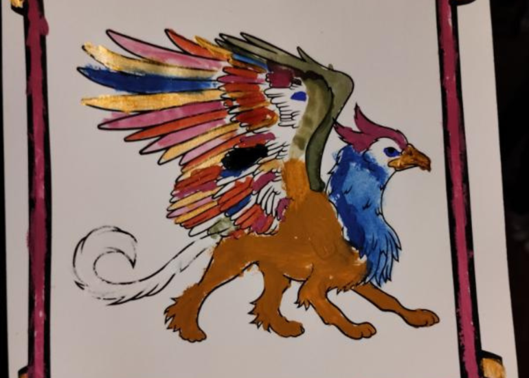 © Atelier - Bestiaire Enluminé_Montrond-les-Bains - Château de Montrond-les-Bains