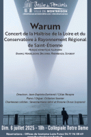 Warum - concert de la maîtrise de la Loire // Théâtre des Pénitents