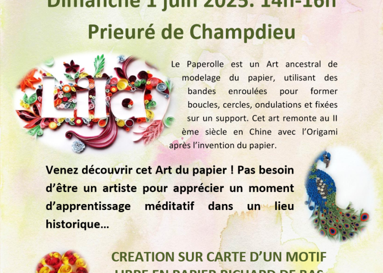 Deviens Moine Copiste - Les ateliers du Prieuré_Champdieu