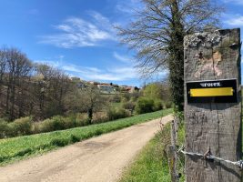 Sentier entre Loire et Rhône