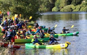 Stage kayak Pagaie couleur à B2lf