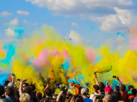 Course en couleur