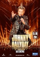 Johnny Hallyday : concert Tour Eiffel - retransmission