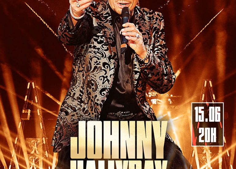 Johnny Hallyday : concert Tour Eiffel - retransmission