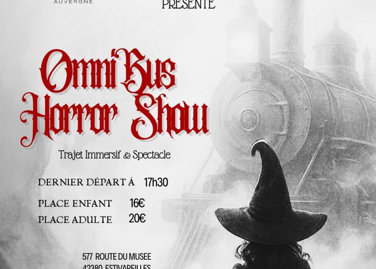 Omnibus Horror Show - Train d'Halloween_Estivareilles
