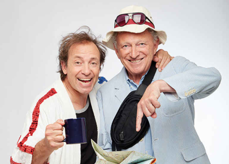 © Philippe Candeloro  & Nelson Monfort - "Ça patine à Tokyo"_Veauche - Stephane KERRAD-KB Studio