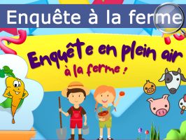 Enquête en plein air à la ferme - Animation enfant