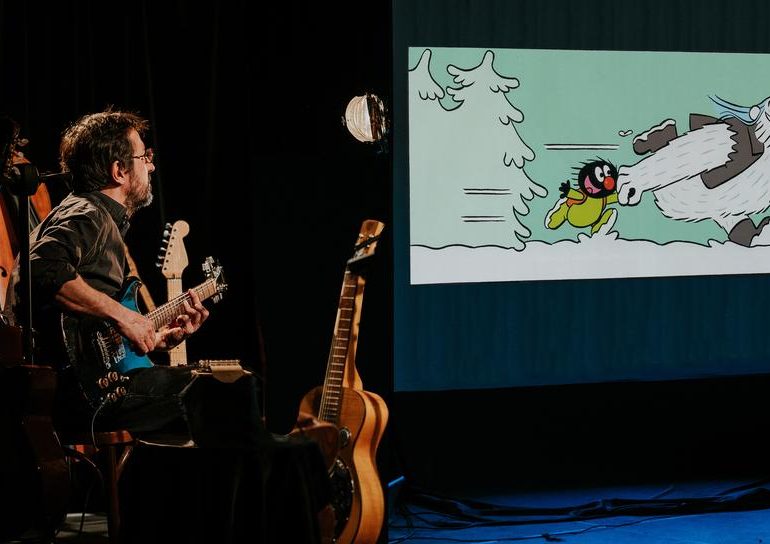 © Spectacle - Petit Poilu : Le Blues du Yéti - BD Concert - Stéphane Arbon