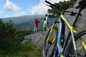 Rando' fourme en VTT électrique