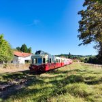 © Balade en train touristique dans le Haut-Forez_Estivareilles - Office de tourisme Loire Forez