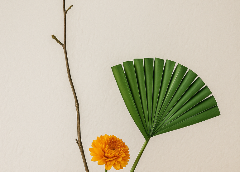 © Atelier art floral enfant/ado - Silence végétal - @desflorsdesidees