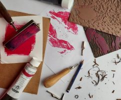 Stage - Dessin Pointe sèche / Linogravure