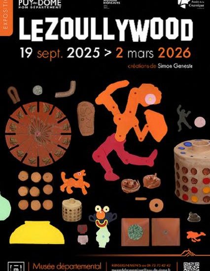 © Exposition LEZOULLYWOOD_Lezoux - Création Simon Geneste et CD63